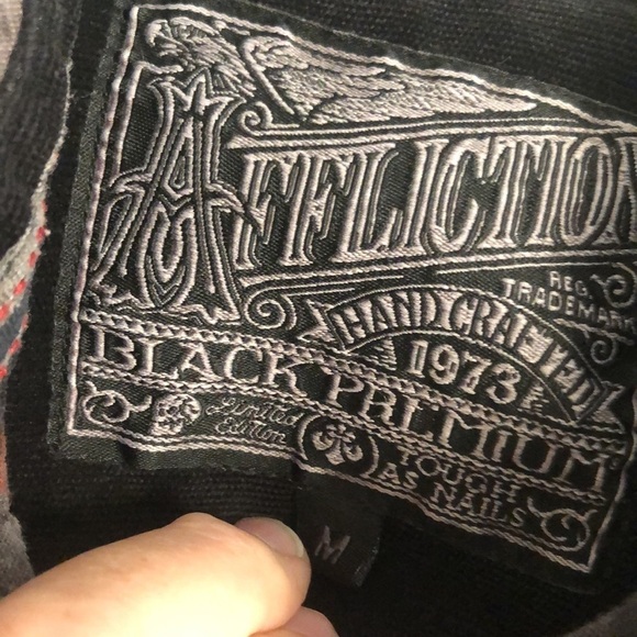 Affliction button down shirt - Picture 12 of 14